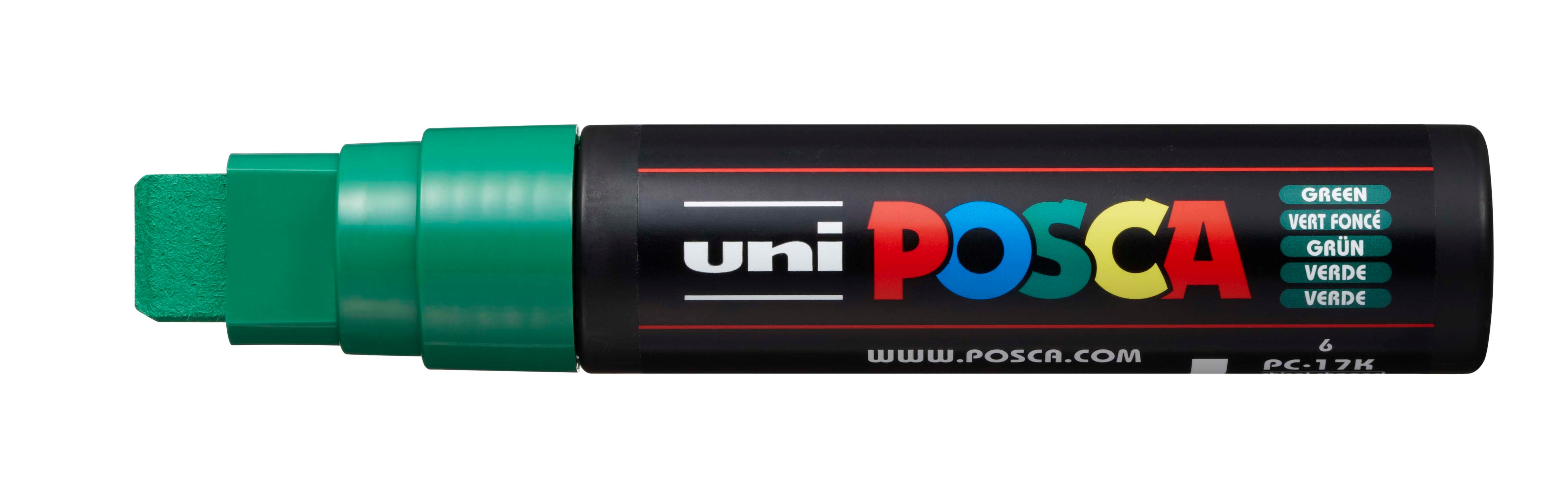 UNI-BALL Posca Marker 15mm PC-17K GREEN vert