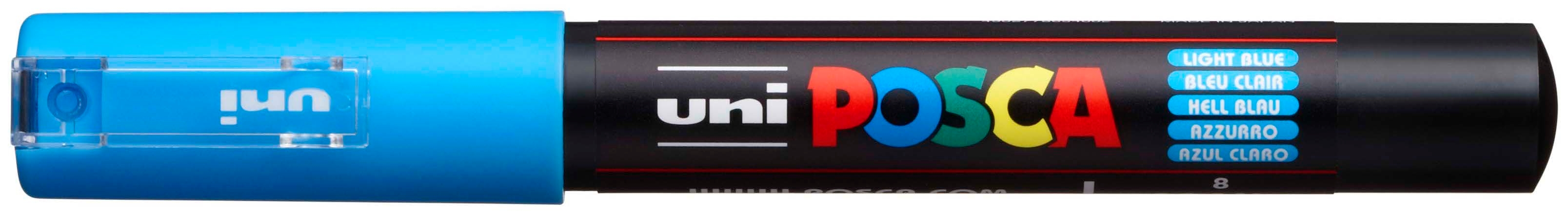 UNI-BALL Posca Marker 0,7mm PC1M, hellblau <br>
