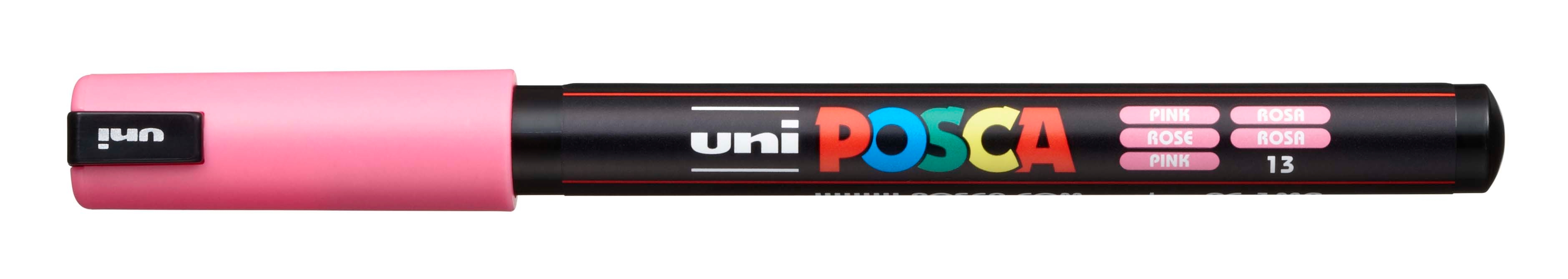 UNI-BALL Posca Fineliner 0,7mm PC-1MR PINK rose