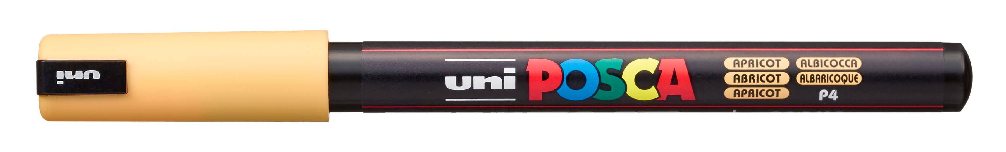 UNI-BALL Fineliner Posca 0.7mm PC-1MR_APRICOT apricot
