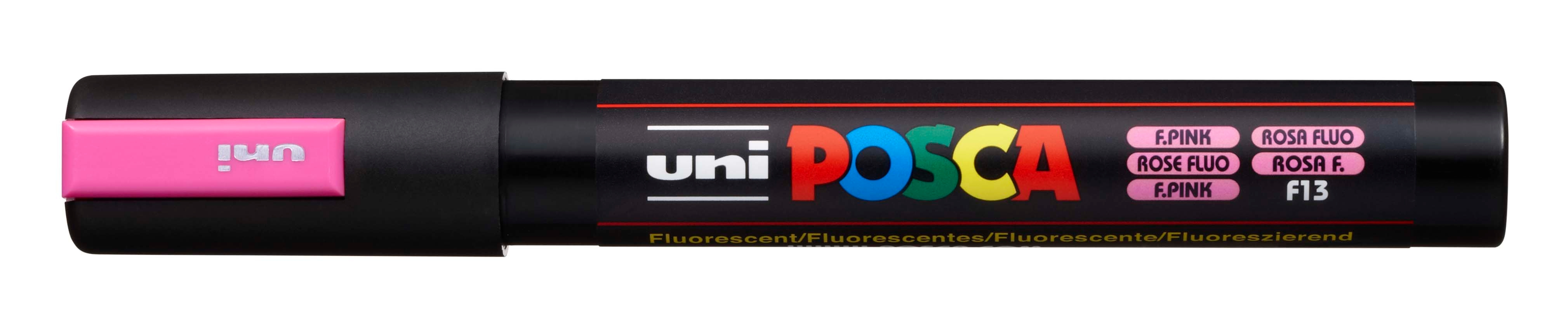 UNI-BALL Posca Marker 1,8-2,5mm PC-5M F.PINK fluo rose fluo rose