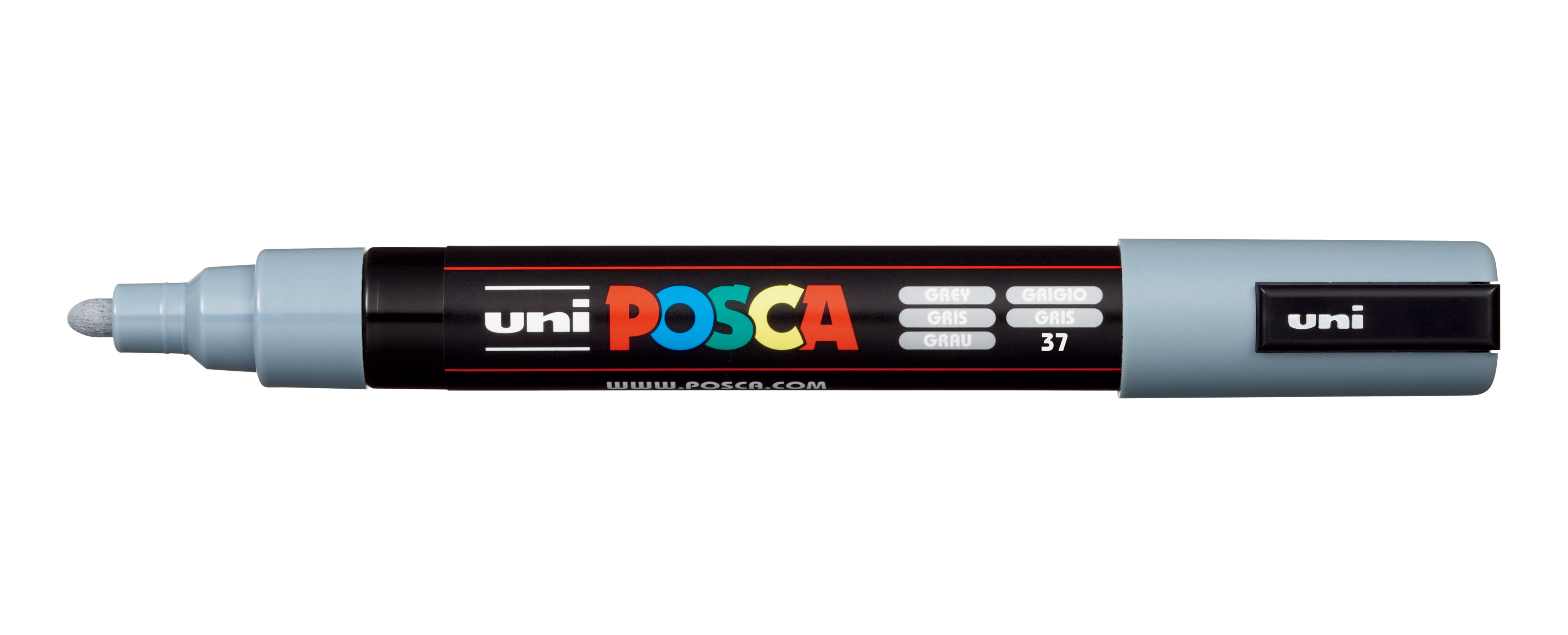UNI-BALL Posca Marker 1,8-2,5mm PC-5M GREY gris