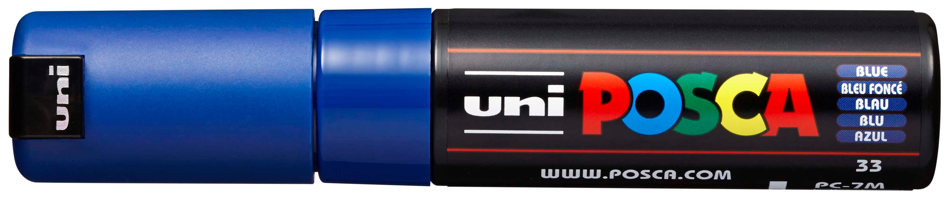 UNI-BALL Posca Marker 4.5-5.5mm PC-7M BLUE bleu