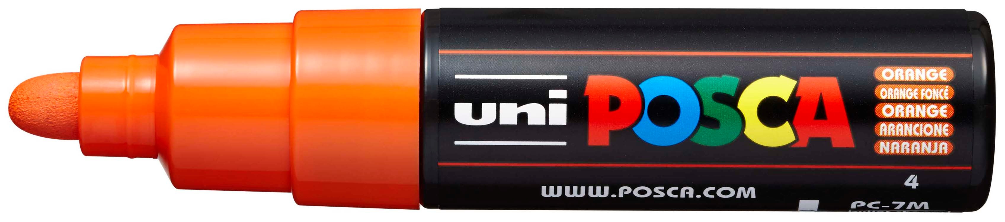 UNI-BALL Posca Marker 4.5-5.5mm PC-7M ORANGE orange