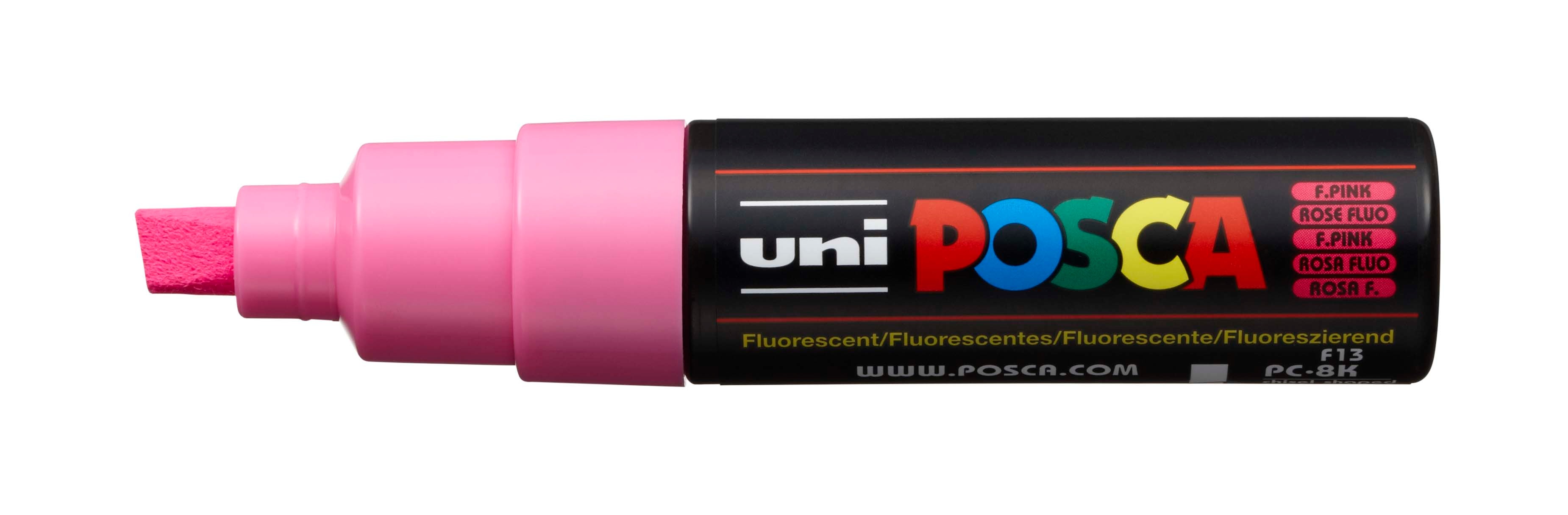 UNI-BALL Posca Marker 8mm PC-8K F.PINK fluo rose