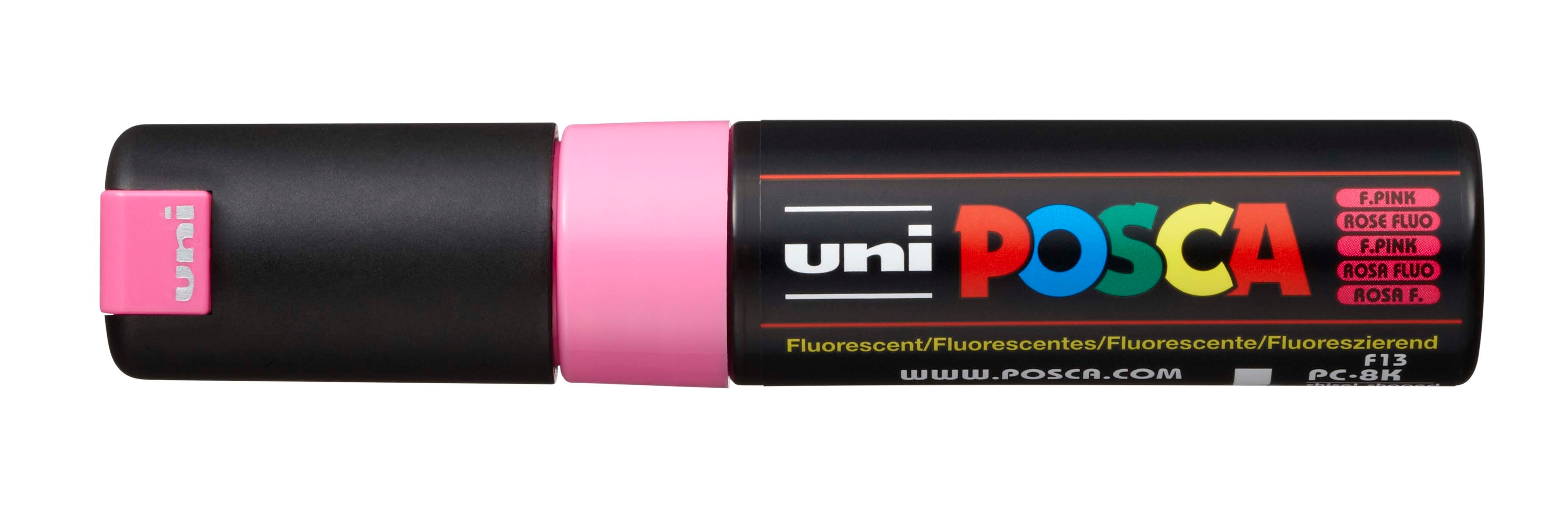 UNI-BALL Posca Marker 8mm PC-8K F.PINK fluo rose fluo rose