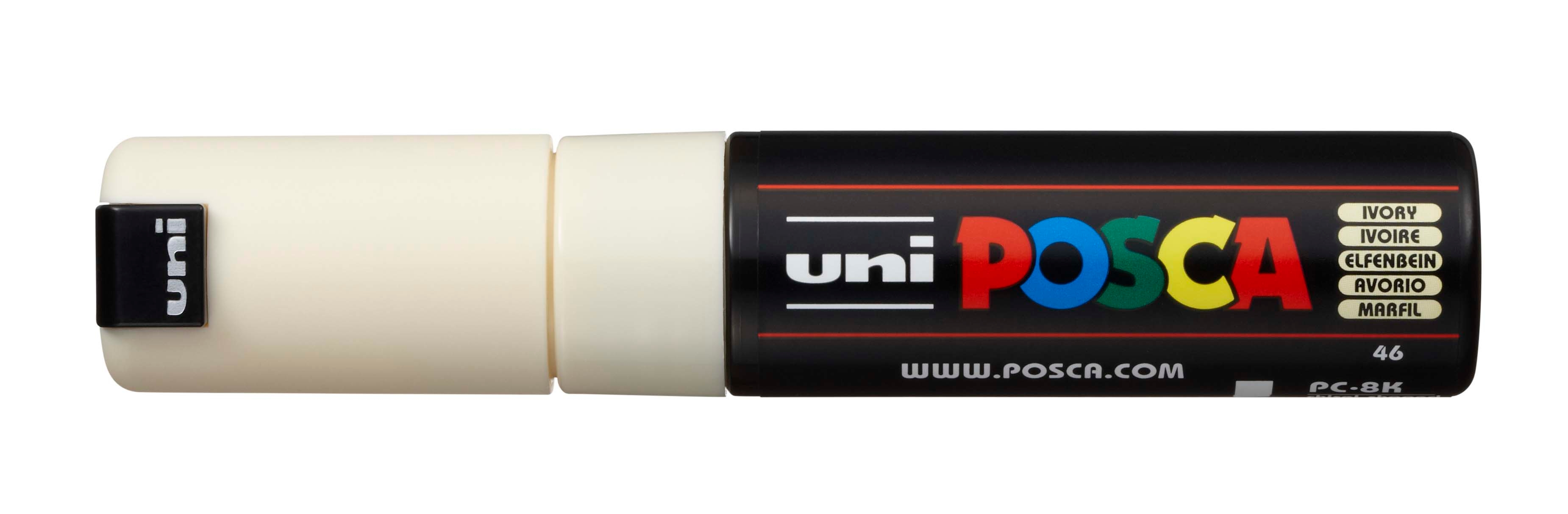 UNI-BALL Posca Marker 8mm PC-8K IVORY ivoire