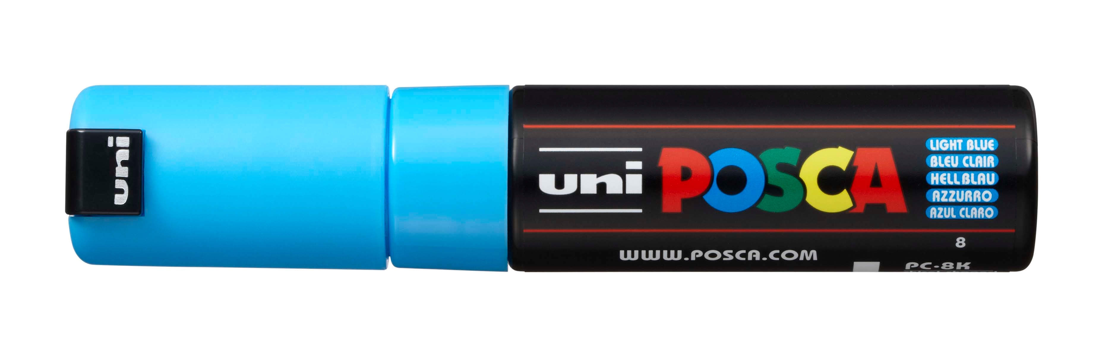 UNI-BALL Posca Marker 8mm PC-8K L.BLUE bleu clair bleu clair
