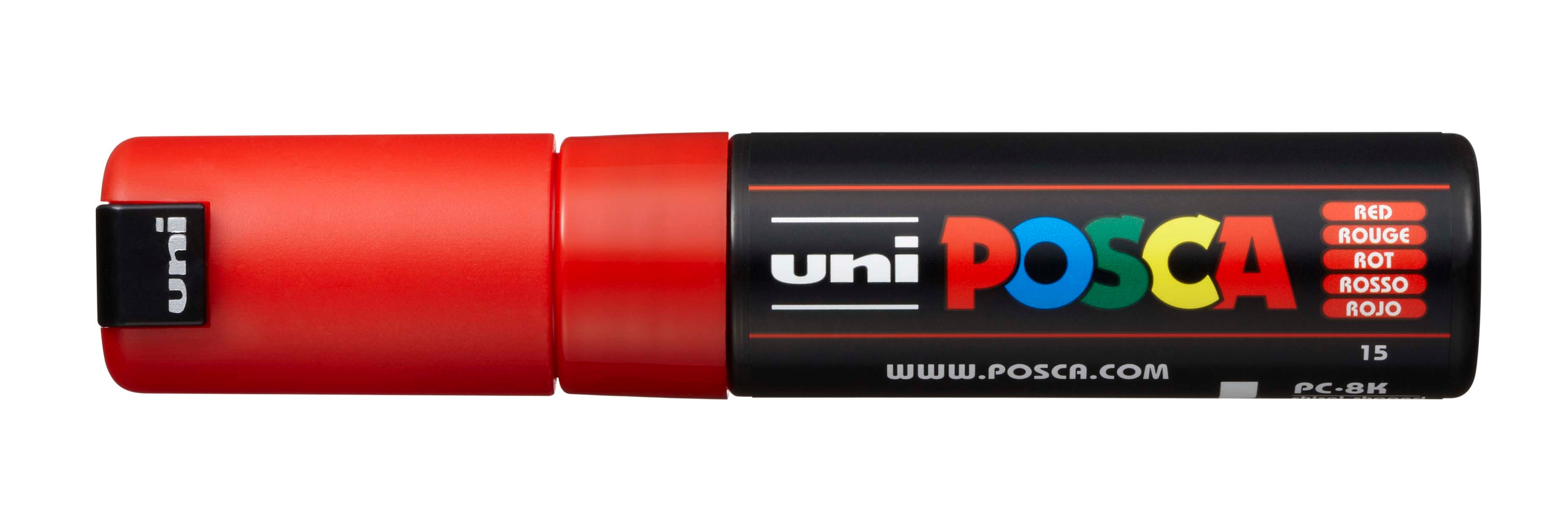 UNI-BALL Posca Marker 8mm PC-8K RED rouge