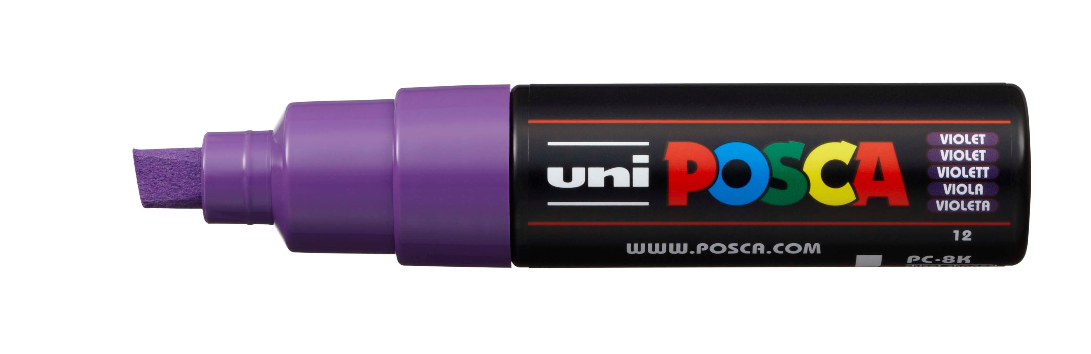 UNI-BALL Posca Marker 8mm PC-8K VIOLET violet