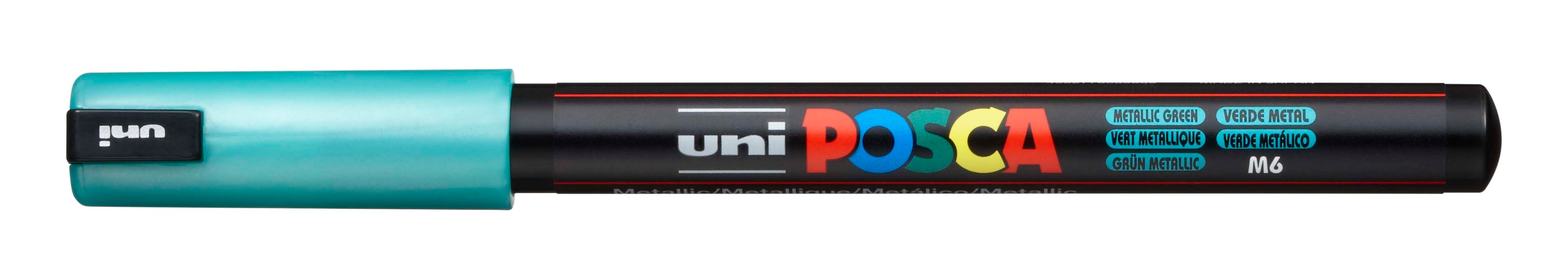 UNI-BALL Posca Fineliner 0,7mm PC1MR, metallic grün <br>