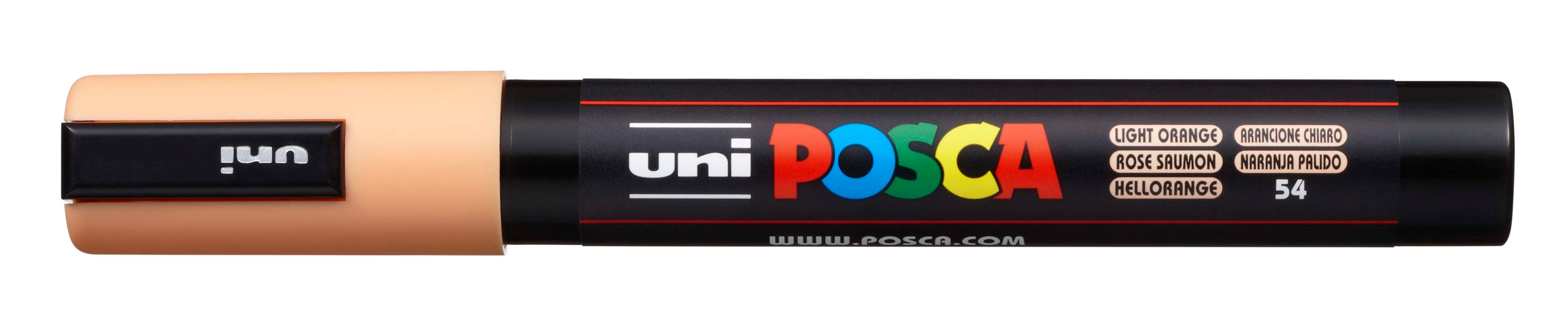 UNI-BALL Posca Marker 1,8-2,5mm PC5M L.ORANG orange clair orange clair