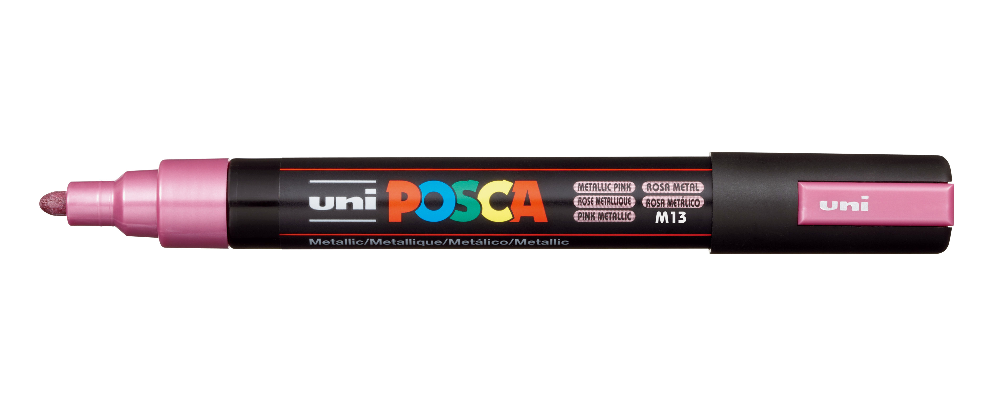 UNI-BALL Posca Marker 1,8-2,5mm PC5MMET.PINK MET, rose