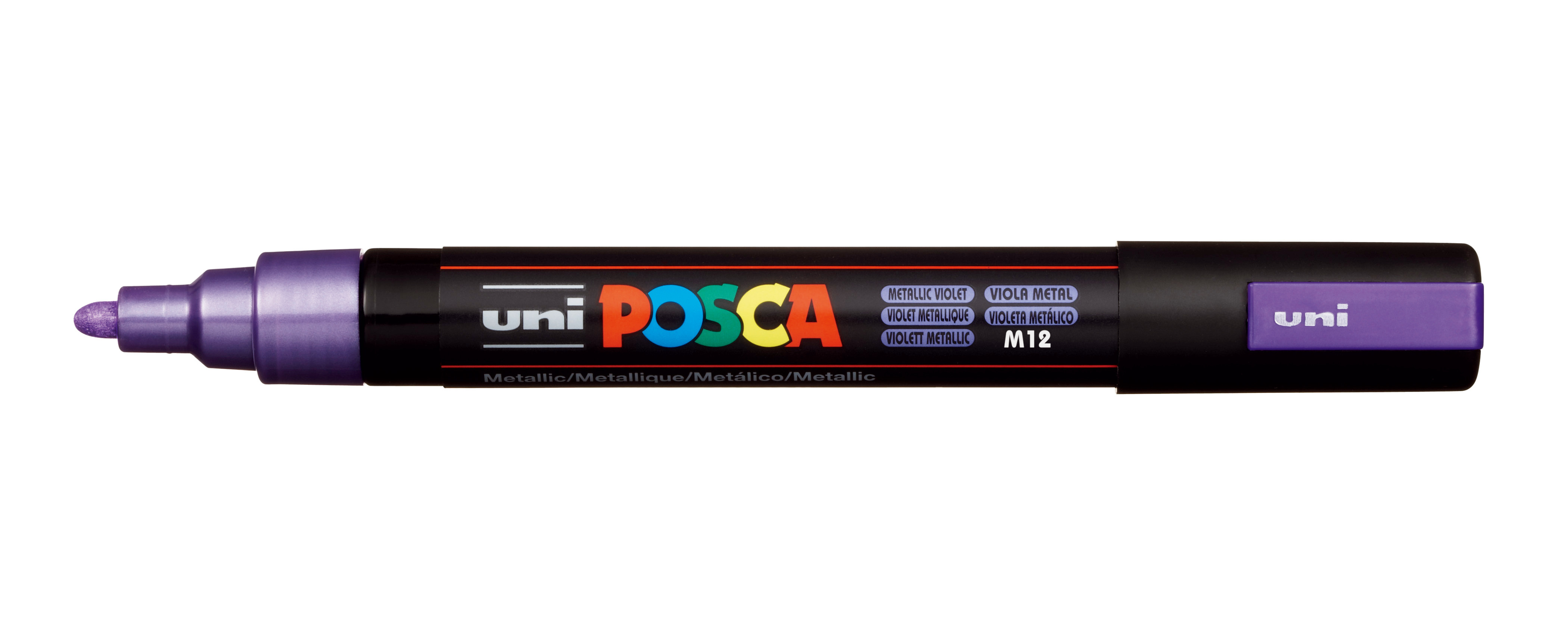 UNI-BALL Posca Marker 1,8-2,5mm PC5MMET.VIOL MET, violet