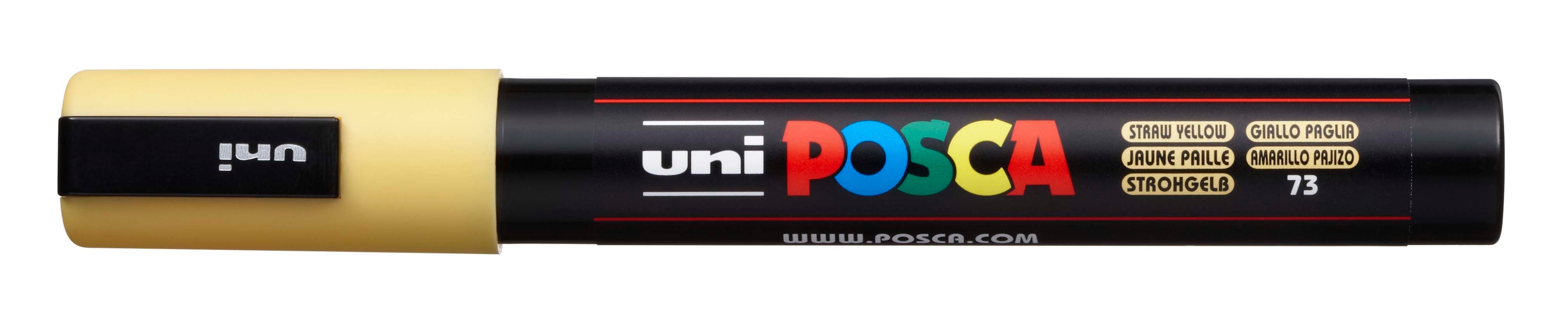 UNI-BALL Posca Marker 1,8-2,5mm PC5MSTRAWYEL jaune
