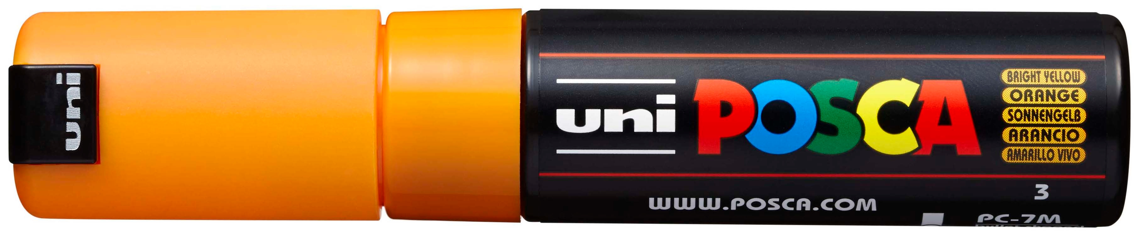 UNI-BALL Posca Marker 4.5-5.5mm PC7M B.YELLO jaune soleil jaune soleil