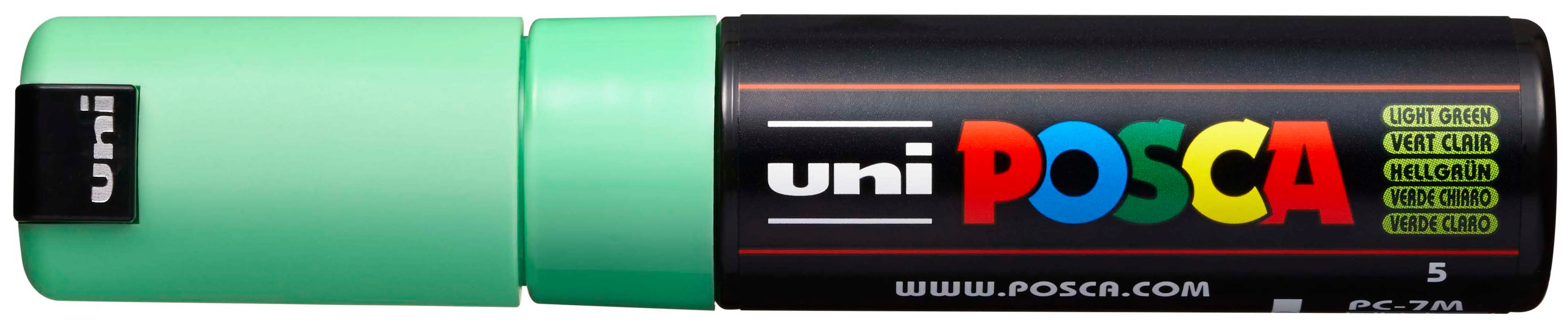 UNI-BALL Posca Marker 4.5-5.5mm PC7MLIGHTGRE vert clair vert clair