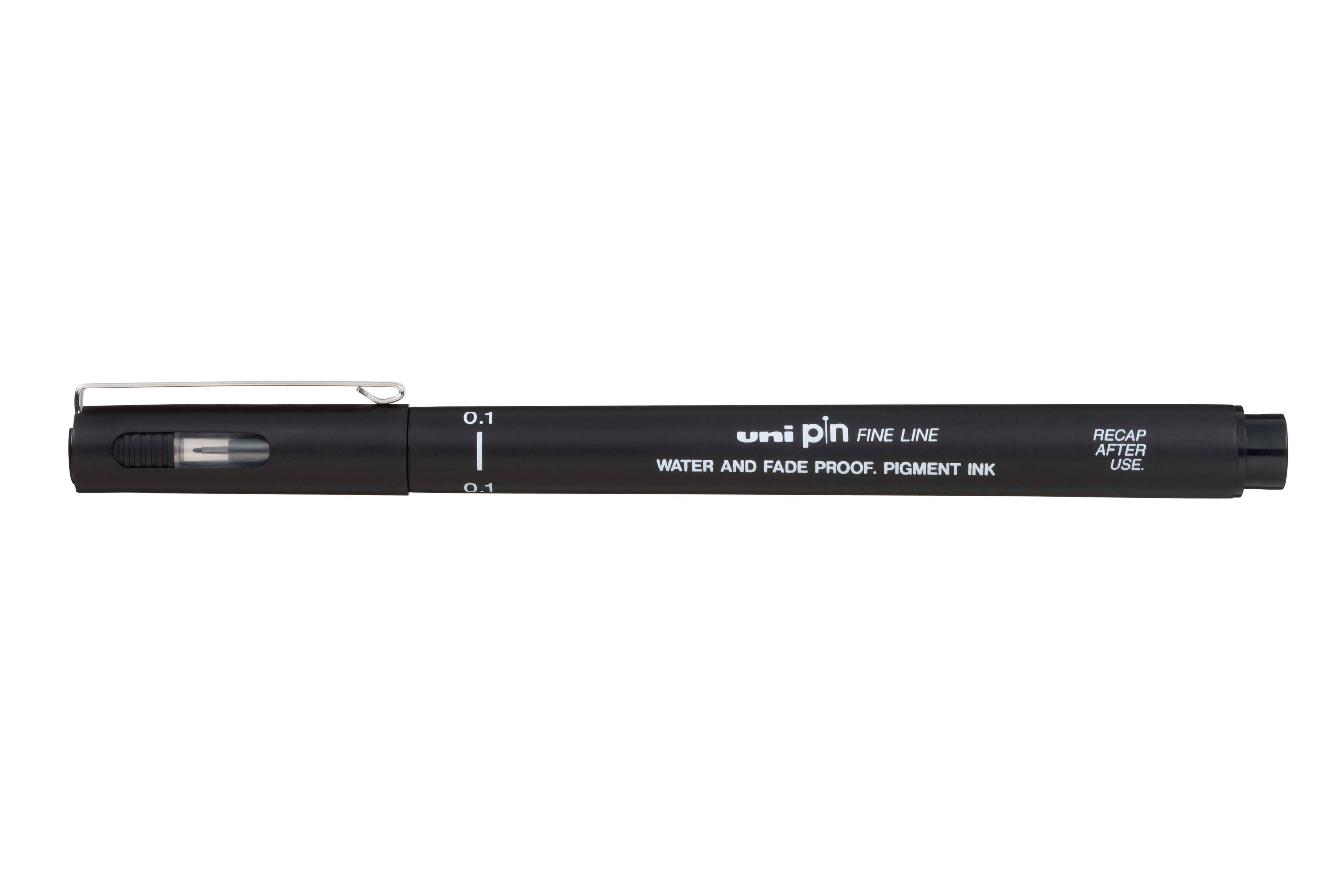 UNI-BALL Fineliner Pin 0,1mm PIN01200(S)B noir