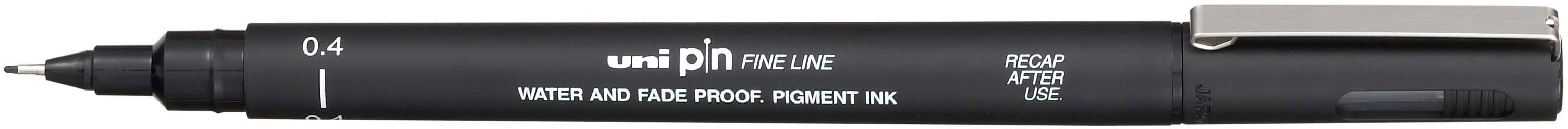 UNI-BALL Fineliner Pin 0,4mm PIN04200(S)B schwarz