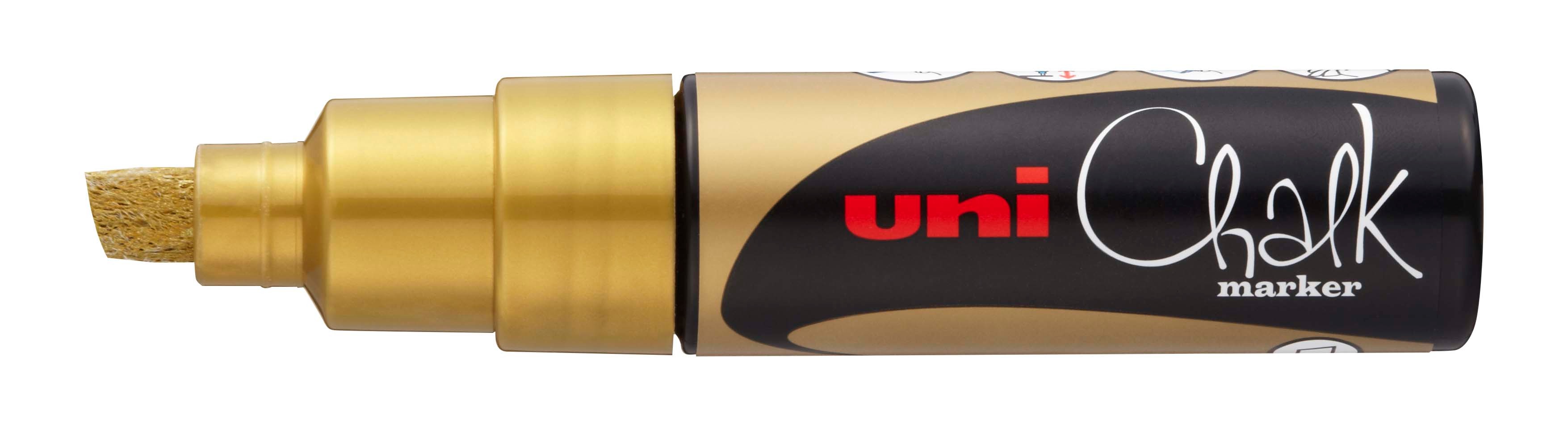 UNI-BALL Posca Marker 8mm PWE-8K GOLD or