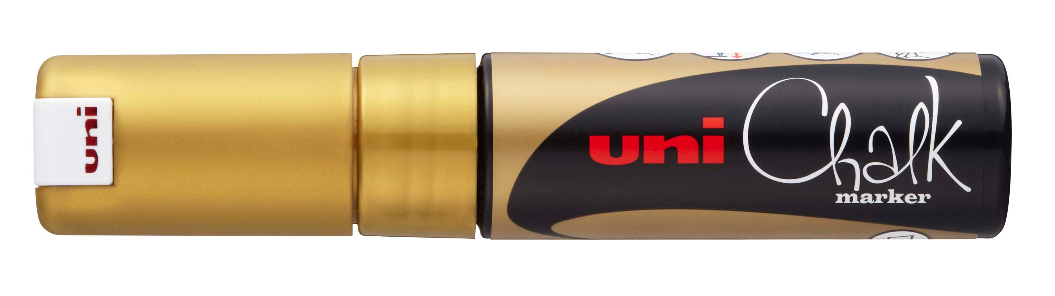 UNI-BALL Posca Marker 8mm PWE-8K GOLD or or