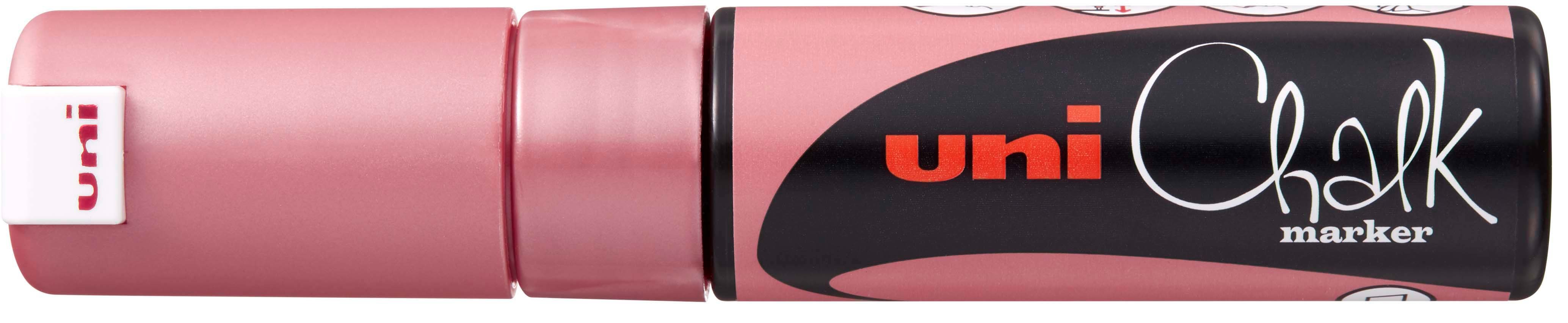 UNI-BALL Chalk Marker 8mm PWE-8K METALLIC RED Metallic rouge