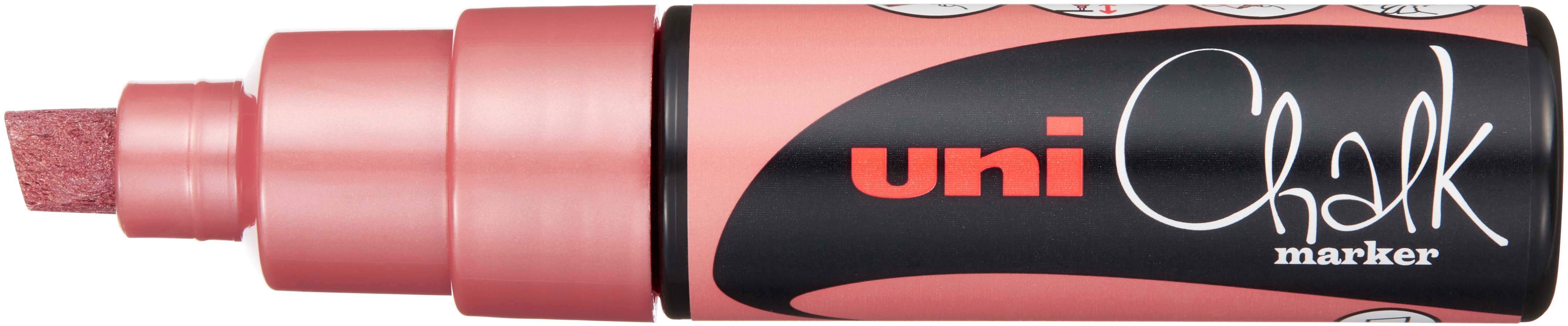UNI-BALL Chalk Marker 8mm PWE-8K METALLIC RED Metallic rouge