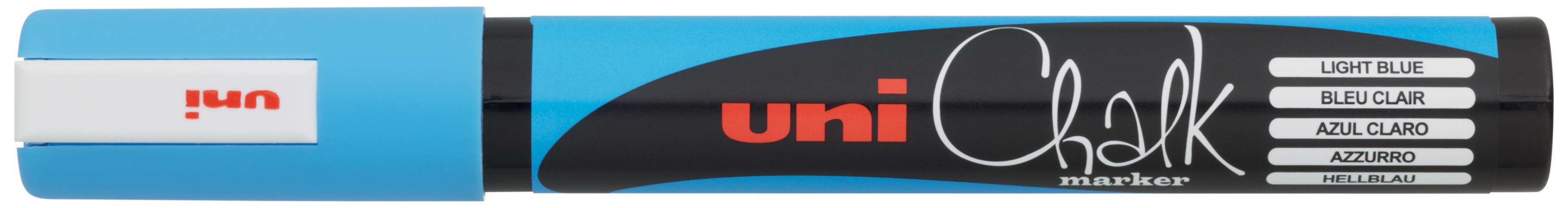 UNI-BALL Chalk Marker 1,8-2,5mm PWE5M L.BLUE bleu