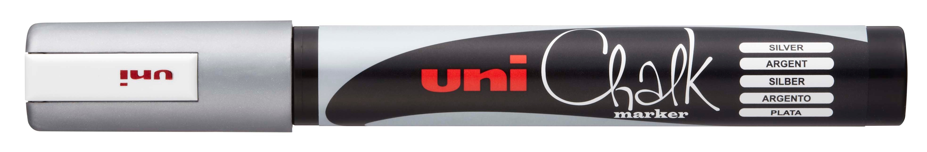 UNI-BALL Chalk Marker 1.8-2.5mm PWE5M SILVER argent argent