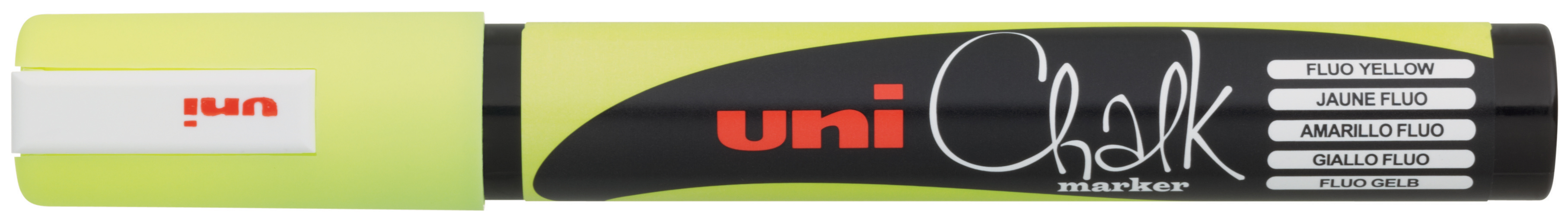 UNI-BALL Chalk Marker 1,8-2,5mm PWE5MF.YELLO jaune
