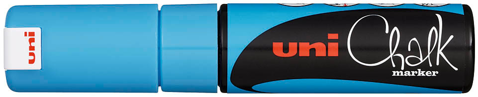 UNI-BALL Chalk Marker 8mm PWE8K L.BLUE hellblau