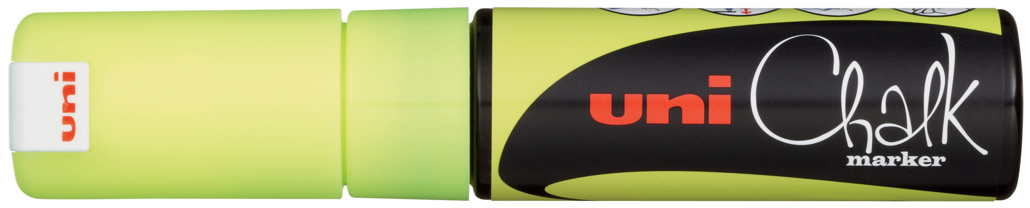 UNI-BALL Chalk Marker 8mm PWE8KF.YELLO jaune