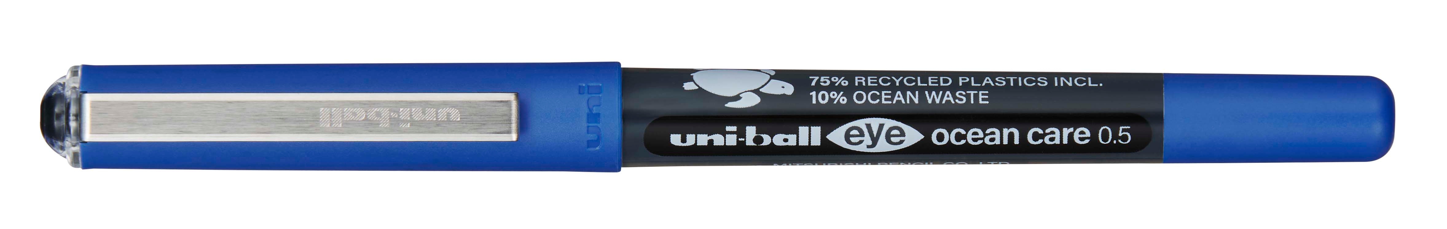 UNI-BALL Rollerball ocean care 0.5mm UB-150ROP BL noir