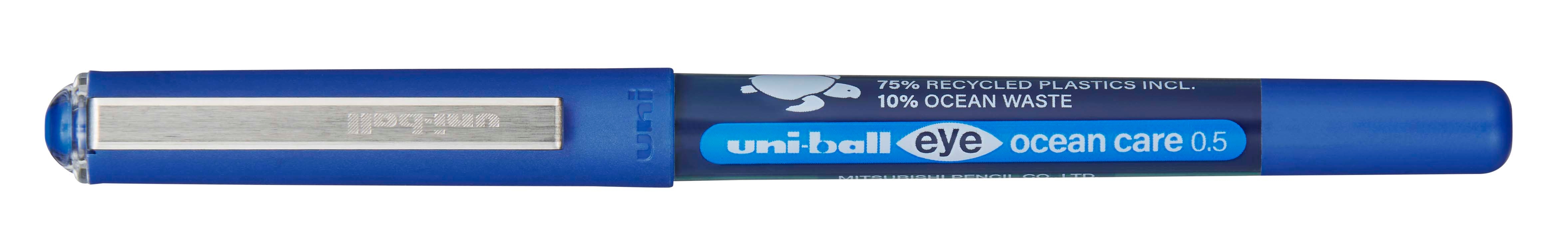 UNI-BALL Rollerball ocean care 0.5mm UB-150ROP BL bleu