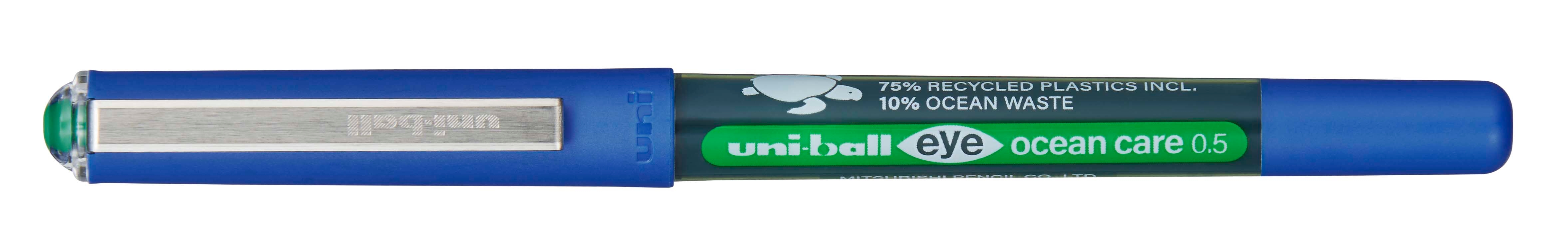 UNI-BALL Rollerball ocean care 0.5mm UB-150ROP GR vert