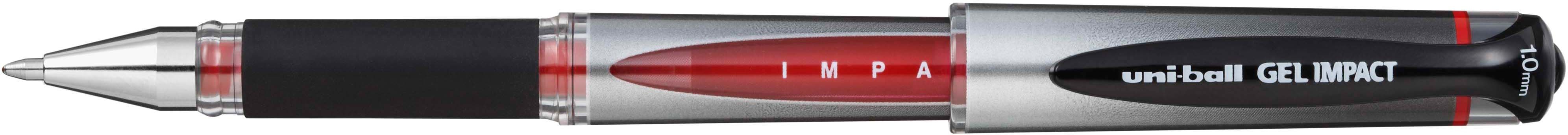 UNI-BALL Gel-Impact 1mm UM-153S RED rouge