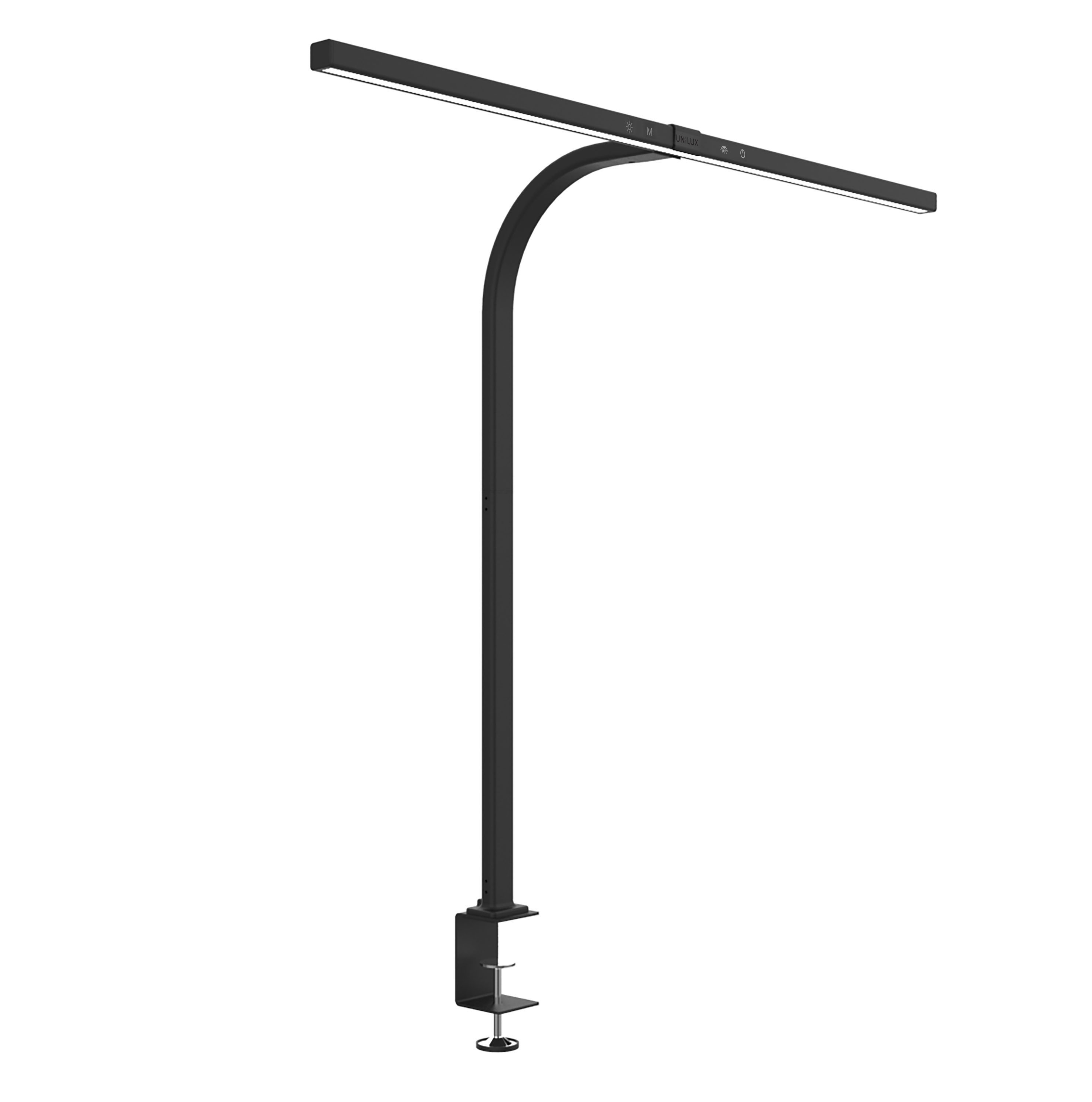UNILUX LED-lampe de table Strata 400124562 noir, dimmable