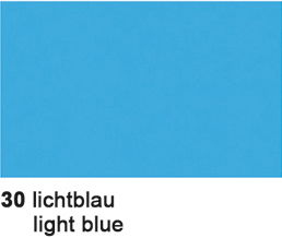 URSUS Plakatkarton 68x96cm 1001530 380g, lichtblau