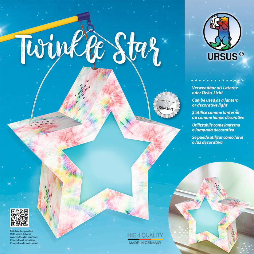 URSUS Set de lanterne 18770008 Twinkle Star