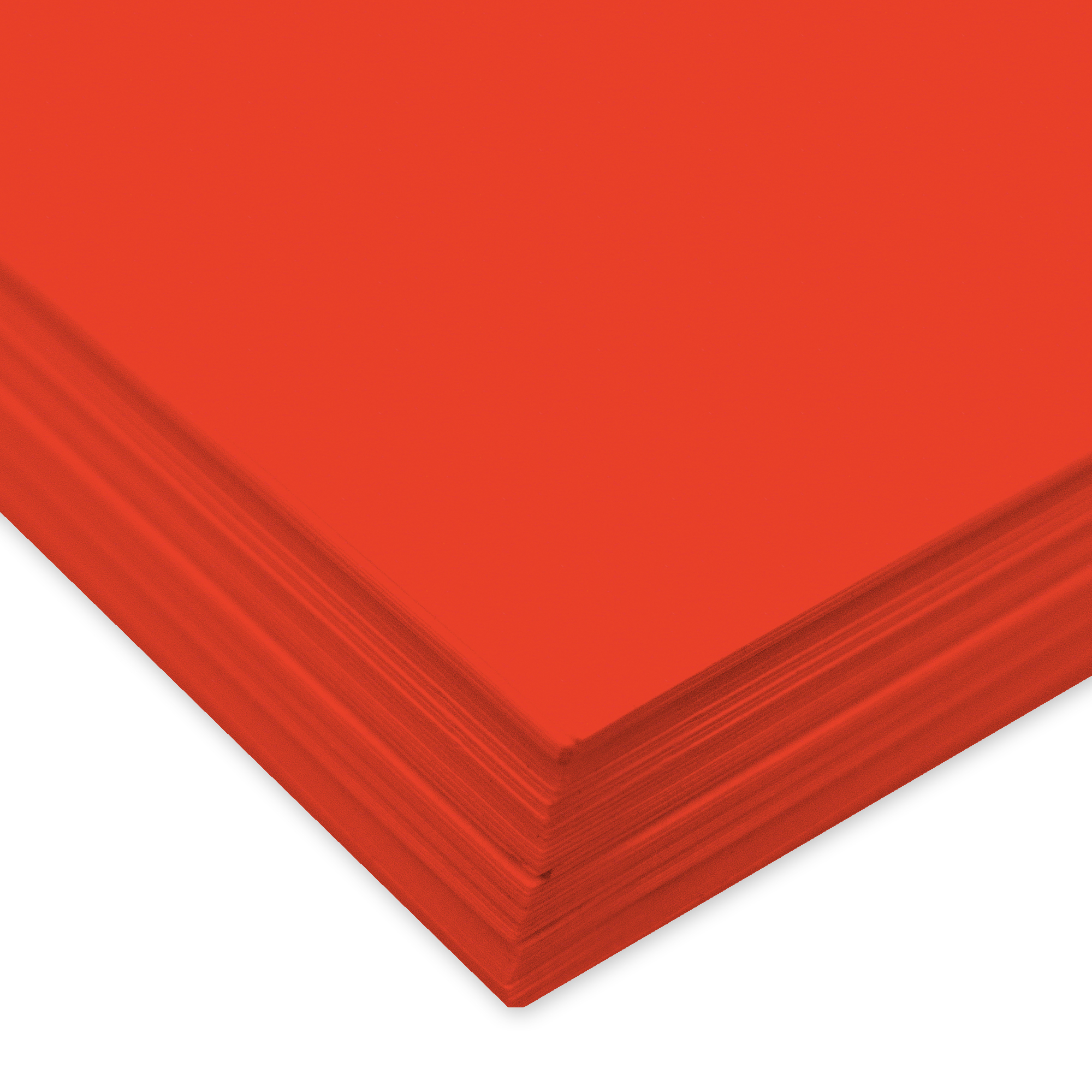 URSUS Papier à dessin couleur A3 2174023 130g, rouge carmin 100 feuill.