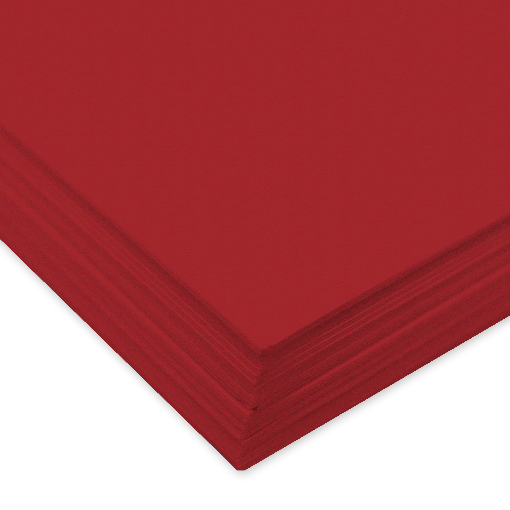 URSUS Papier à dessin couleur A3 2174025 130g, rouge foncé 100 feuilles