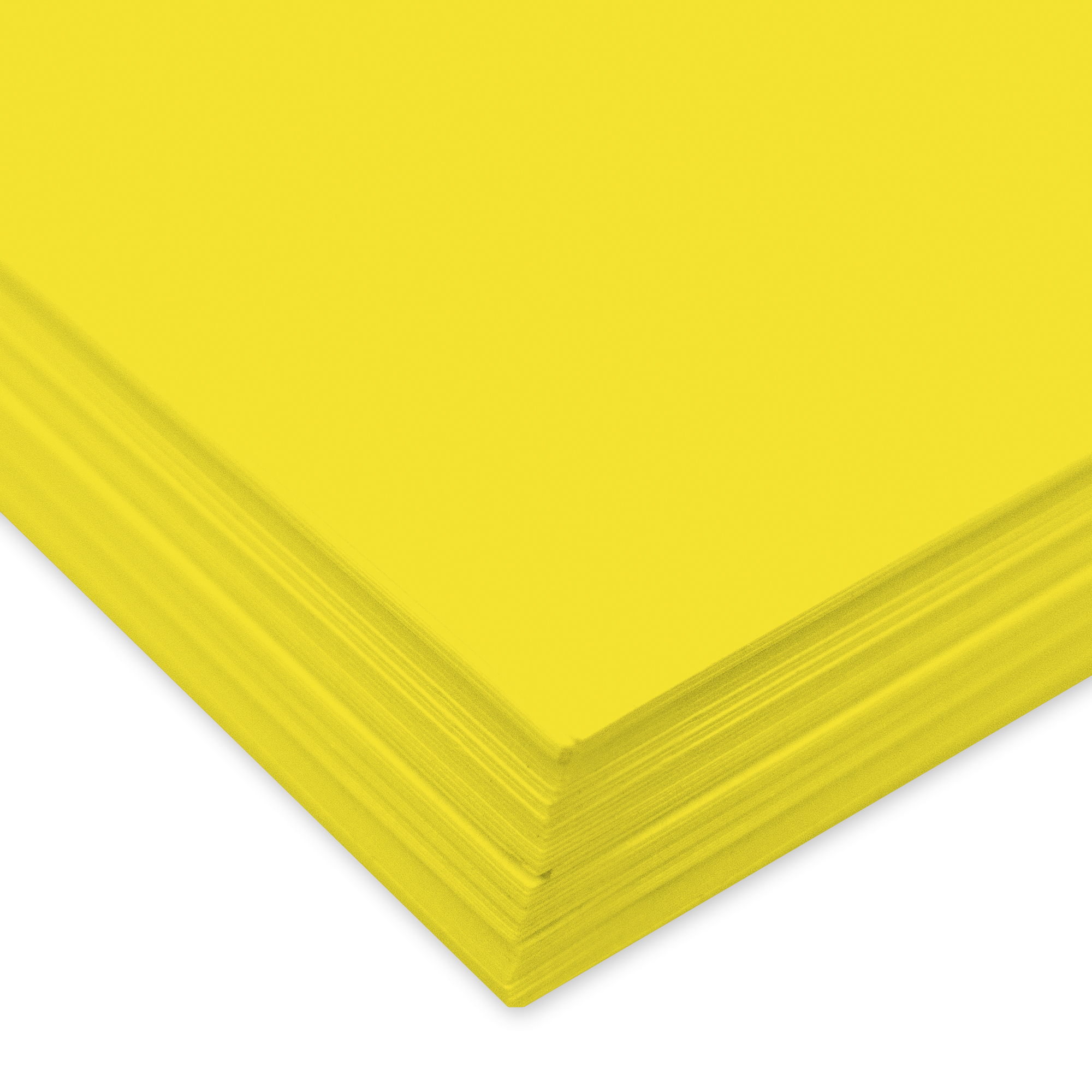 URSUS Papier à dessin couleur A4 2174612 130g, jaune 100 feuilles