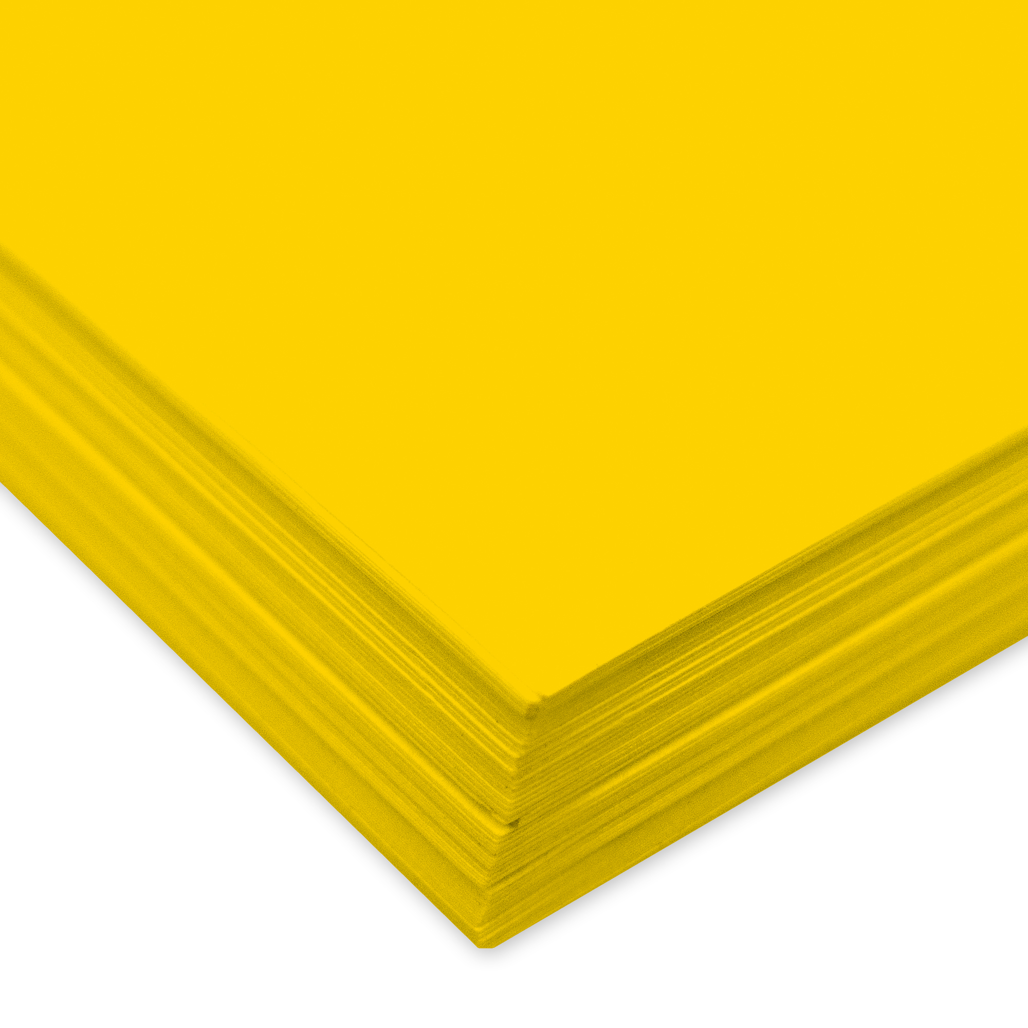 URSUS Papier à dessin couleur A4 2174615 130g, jaune 100 feuilles