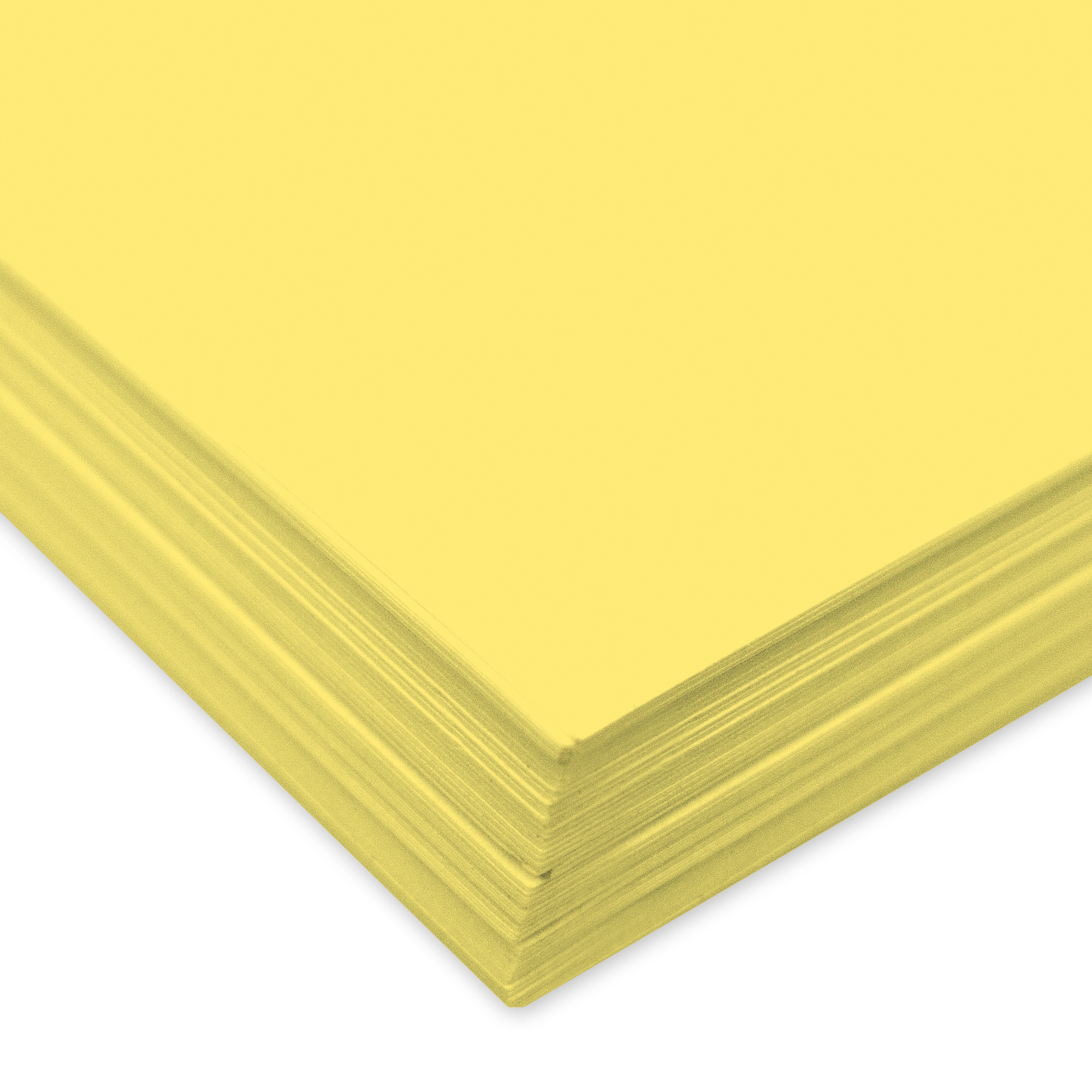 URSUS Papier à dessin couleur A4 2174617 130g, jaune 100 feuilles 130g, jaune 100 feuilles