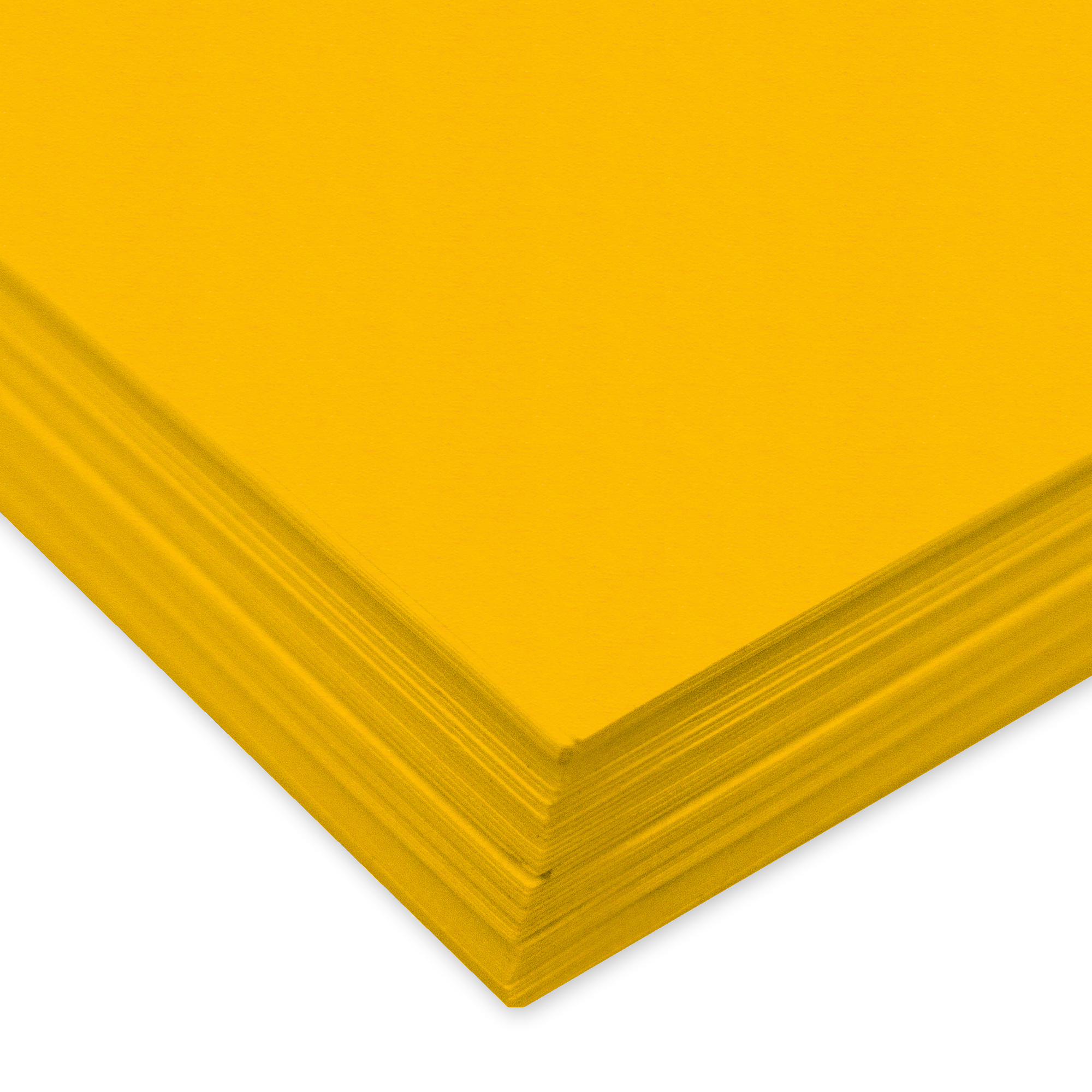 URSUS Papier à dessin couleur A4 2174619 130g, jaune 100 feuilles 130g, jaune 100 feuilles