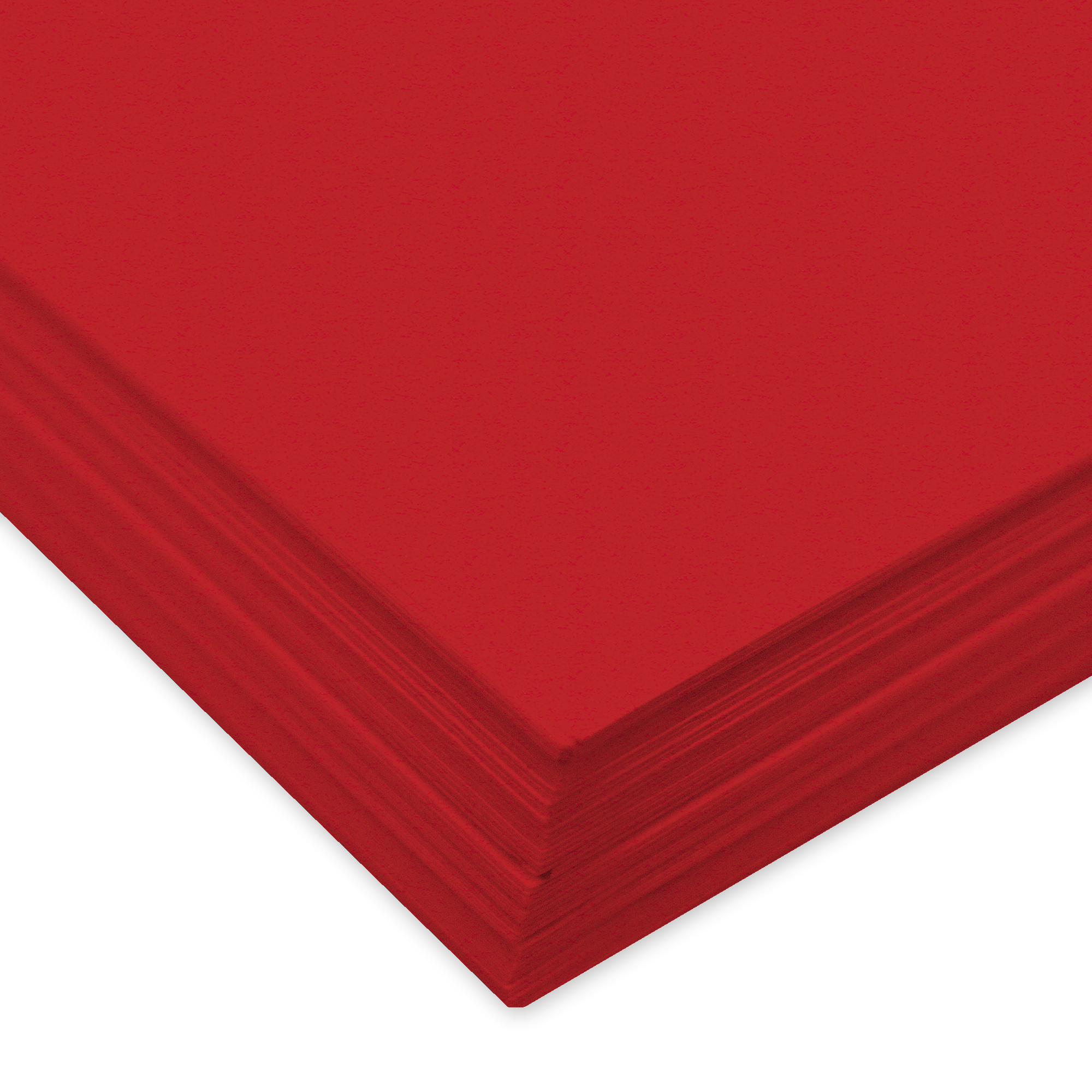 URSUS Papier à dessin couleur A4 2174621 130g, rouge 100 feuilles
