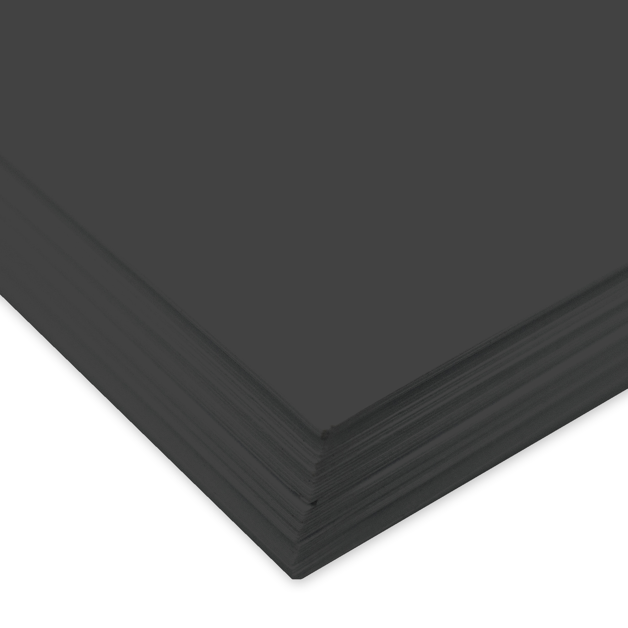 URSUS Papier à dessin couleur A4 2174682 130g, gris foncé 100 feuilles