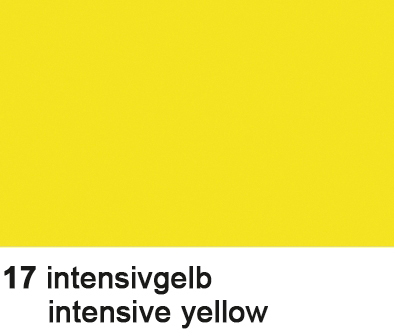URSUS Papier à dessin coul. 50x70cm 2232217 130g, jaune