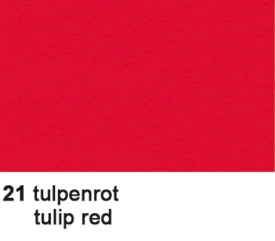 URSUS Papier à dessin coul. 50x70cm 2232221 130g, rouge