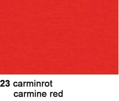URSUS Papier à dessin coul. 50x70cm 2232223 130g, rouge